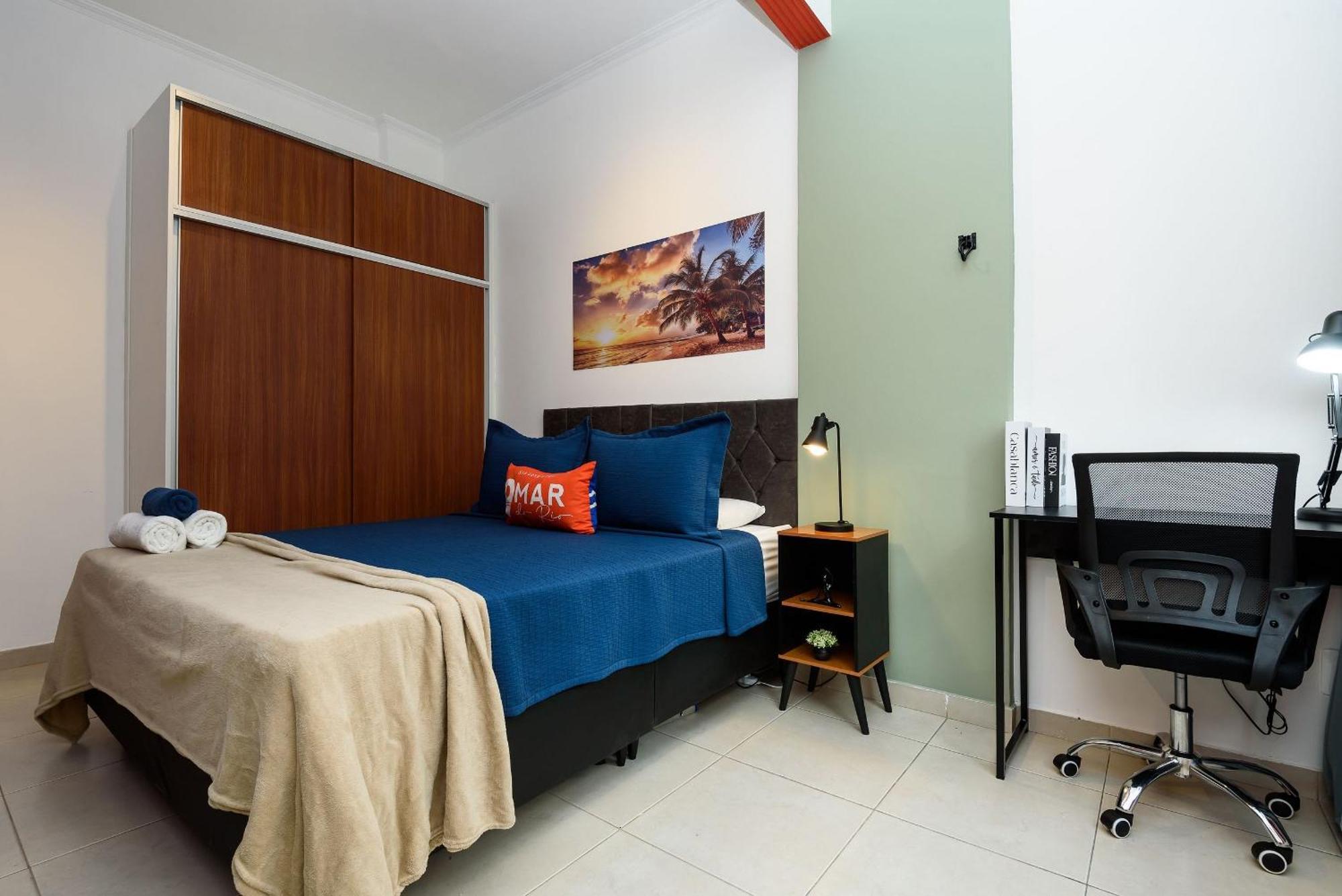 Apartment Trabalho E Lazer Em Copacabana | Nsc 1085/301